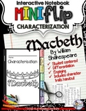 Macbeth Character Analysis Flip Book