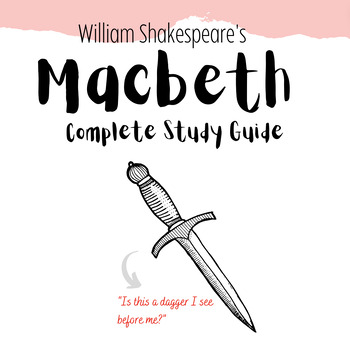 Preview of Macbeth Interactive Study Guide and Analysis
