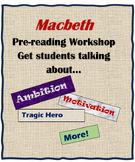 Macbeth Pre-Reading Workshop: Discussion, critical thinkin