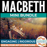 Macbeth | Shakespeare | Analysis Mini BUNDLE | AP Literatu