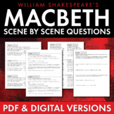 Macbeth, Scene-by-Scene Questions for Shakespeare’s Macbet