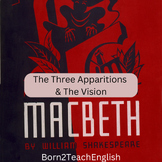Macbeth - The Three Apparitions & The Vision worksheet