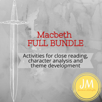 Preview of Macbeth Unit Full Bundle