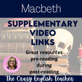 Macbeth Unit Supplementary Video Links and Viewing Guide