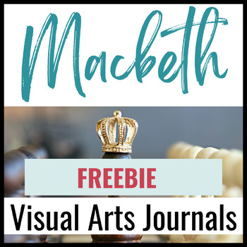 Preview of Macbeth Visual Art Journals for Text-to-Text Connections