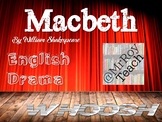 Macbeth - WHOOSH! - Drama / English Activity
