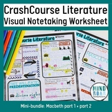 Macbeth Worksheets | Crash Course Literature Worksheets on
