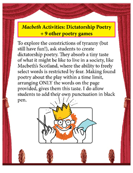 macbeth creative writing examples