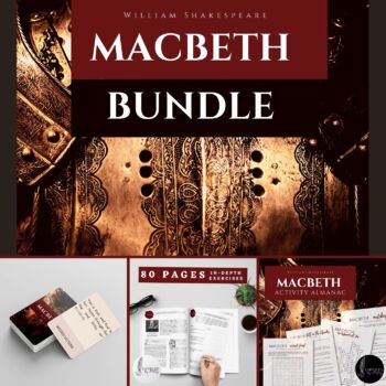 Preview of Macbeth by Shakespeare UNIT BUNDLE