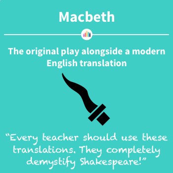 Preview of Macbeth: the Original Play Alongside a Modern English Translation