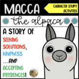 Macca the Alpaca Character Mini Unit for Reading First Gra