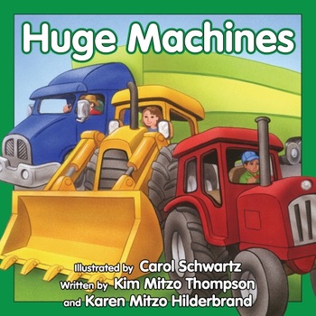 Preview of Huge Machines Read-Along eBook & Audio Track