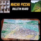 Machu Picchu Bulletin Board Color or Black + White 44 in. 