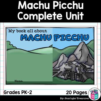 Preview of Machu Picchu Complete Unit for Early Learners - World Landmarks