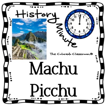 Preview of Machu Picchu Peru Unit | South America | Reading Passage and More