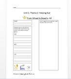 Macmillan Grade 1 Unit 2 Theme 2 - From Wheat to Bread (pa