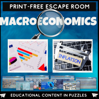 Preview of Macroeconomics Escape Room