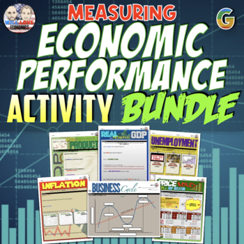 Preview of Measuring Economic Performance | Macroeconomics | Unit Activity Bundle