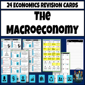 Preview of Macroeconomy Economics Task Cards