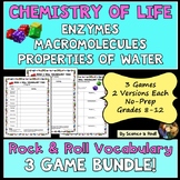 Macromolecules, Enzymes, & Water Chemistry-Rock & Roll Voc