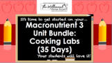 Macronutrient Bundle: 3 Units (Carbs, Fats, Protein) 35 Days