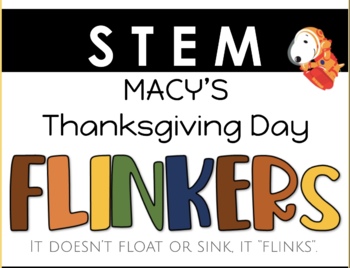 Preview of Macy's Thanksgiving Day Parade Flinkers ( STEM)