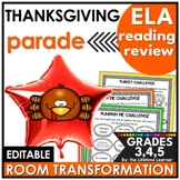 Thanksgiving Reading Comprehension | Reading Classroom Tra