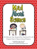 Mad About Science {Scientific Method and Experiment Record