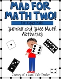 Mad For Math 2 {for Bigger Kids!}: Dice and Domino Activities