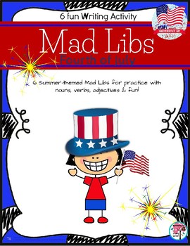 Preview of Mad Libs Fourth of July