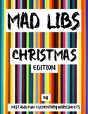 Mad Libs - Nouns, Adjective, Verbs - Crazy Christmas Story