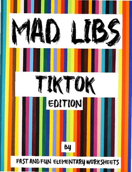 Preview of Mad Libs - Nouns, Adjectives, Verbs - TIKTOK