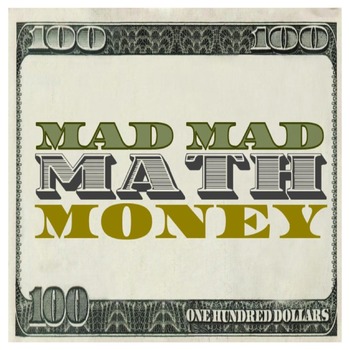 Preview of Mad Mad Math Money Board Game: Print & Play Edition