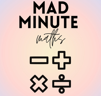 Preview of Mad Minute Maths