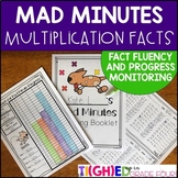 Mad Minutes Multiplication Fact Fluency and Progress Monitoring