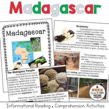 Preview of Madagascar Activities