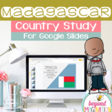 Madagascar Country Study for Google Slides Distance Learning