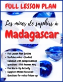 Madagascar - Les Mines de Saphirs - French Lesson Plan - V