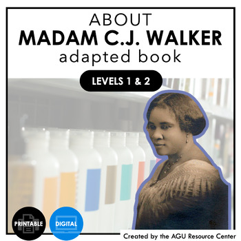 Preview of Madam C.J. Walker | Black History Month | Adapted Book