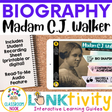 Madam C.J. Walker LINKtivity® (Digital Biography Activity)