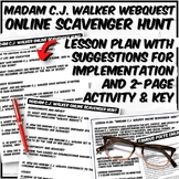 Madam C.J. Walker Webquest