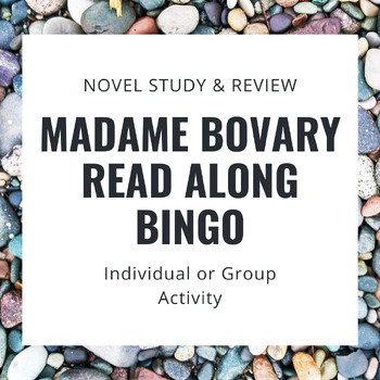 Preview of Madame Bovary Novel Study and Review Activity