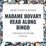Madame Bovary Novel Study and Review Activity