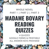 Madame Bovary - Reading Quizzes/Tests & Answer Keys - Goog