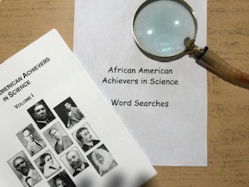 Preview of African American Achiever in Science- Madame C. J. Walker- Word Search