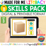 Made For Me Literacy Digital Skill Practice (Level B: Set 