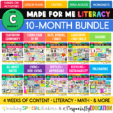 Made For Me Literacy 10-month Bundle (Level C) 3rd-5th gra