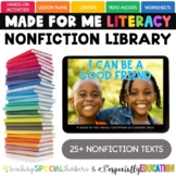 Made For Me Literacy Nonfiction Library Access