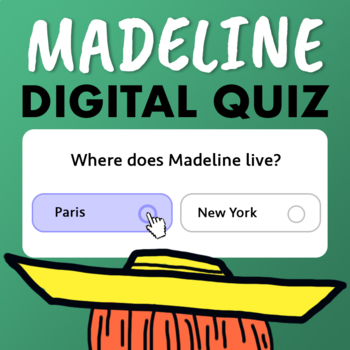 Preview of Madeline: Early Elementary Digital Assessment