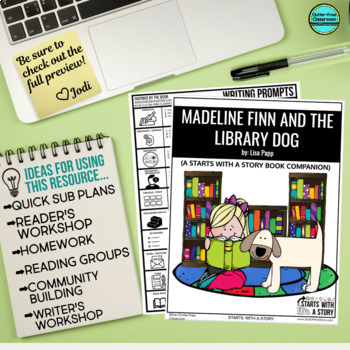 Madeline Finn and the Library Dog Activities, Lesson Plans, Writing, Worksheets